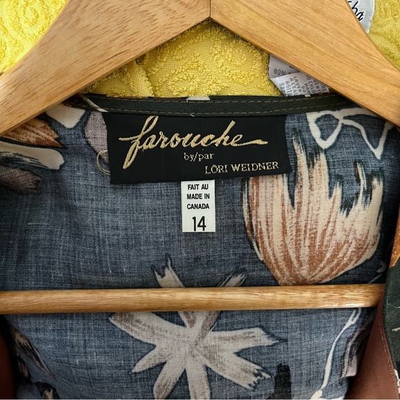 Vintage 80's Boho Funky Blazer Jacket - Picture 13 of 15